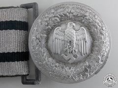 An Army (Heer) Officer’s Brocade Belt And Buckle