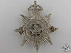 Second War Middlesex & Huron Officer Cap Badge