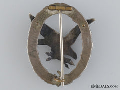 An Early Radio Operator & Air Gunner Badge By Juncker