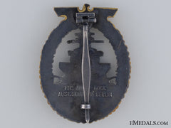 A Near Mint High Seas Fleet Badge By Schwerin