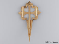 Spain, Kingdom. A Military Order Of Santiago In Gold, Breast Star, C.1925