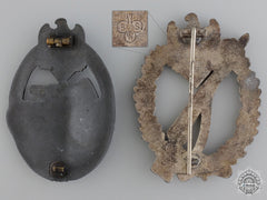 Two Second War German Army Badges