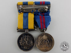 Great Britain. A Miniature Khedive's Sudan Medal Pairing