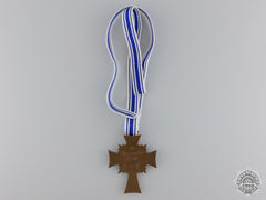 A German Mother's Cross; Bronze Grade