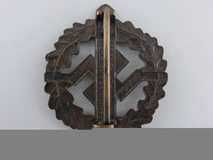 A Bronze Grade Sports Badge By Karl Hensler