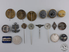 A Llot Of Third Reich Pins/Insignia