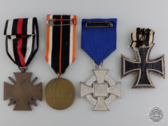 Four First And Second War German Awards