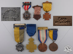 Seven American Veteran's Associations Medals