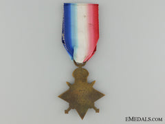 A 1914 Mons Star With Bar & Rosette To The Royal Field Artillery