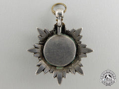 A Miniature Portuguese Military Order Of Christ; Grand Cross In Gold