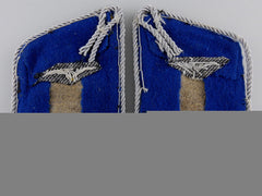 A Set Of Luftwaffe Reserve Oberleutnant’s Collar Tabs