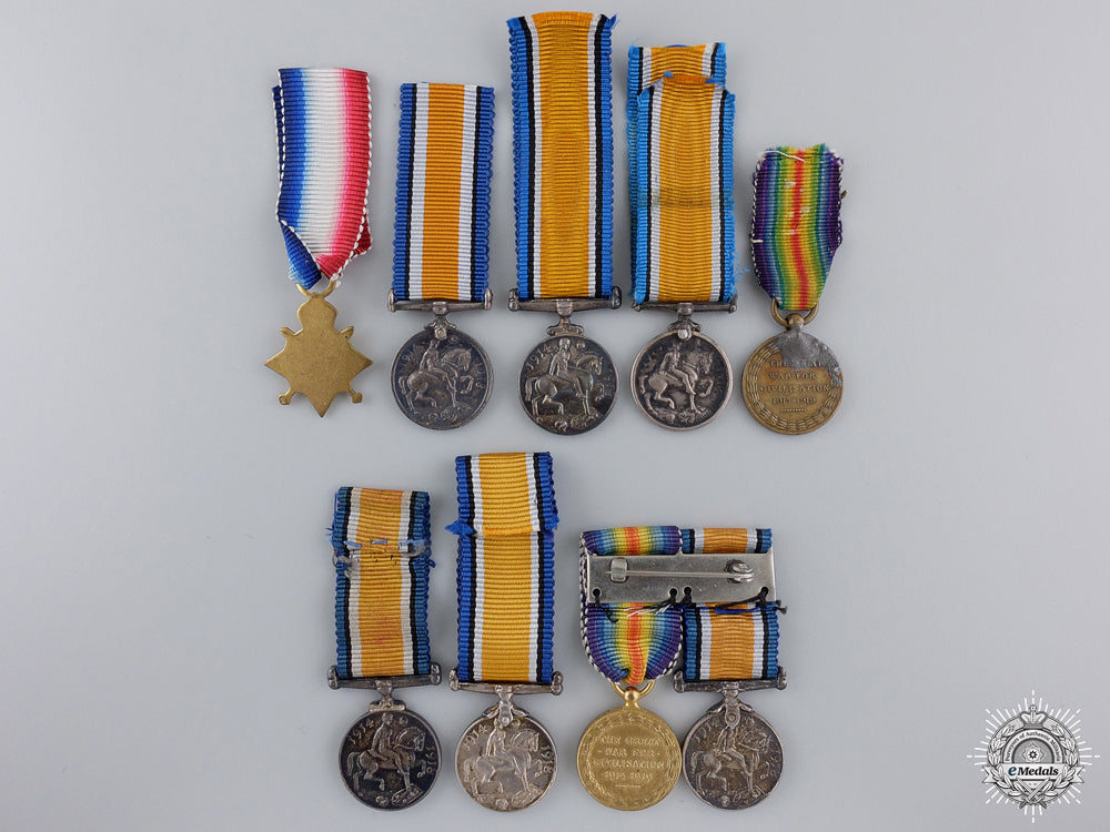 Mini Medals Nine First War Miniature Service Medals – eMedals