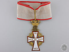 Denmark, Kingdom. An Order Of Dannebrog In Gold, Ii Class Commander, C.1900