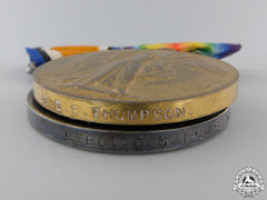 Canada. A First War Pair To Lieutenant D.s. Thompson