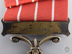 A Canadian Forces Decoration Corporal J. Levko