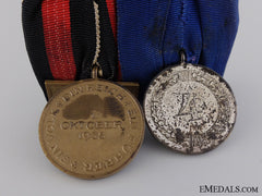 A Second War Germany Army Medal Bar