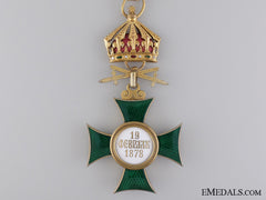 A Bulgarian Order Of St. Alexander With Swords; Third Class