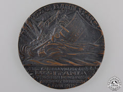 A First War Lusitania Medallion; First Version