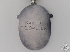 A 1929 Silver Swedish Militia Association Medal