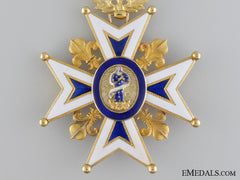 A Spanish Order Of Charles Iii In Gold; Commander