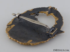 A Kriegsmarine Destroyer War Badge By Wilhelm Deumer