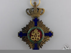 Romania, Kingdom. An Order Of The Star, Civil Division Officer With Swords, C.1918