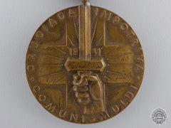 A 1941 Romanian Crusade Against Communism Medal