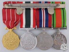 Canada, Commonwealth. A Second War & Nato Canadian Medal Bar