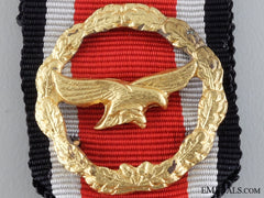 An Iron Cross Second Class With Honor Roll; 1957 Version