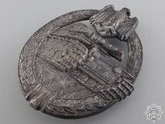 A Silver Grade Tank Badge By Aurich