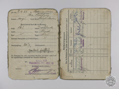 A Soldbuch To The 211Th Grenadier Regiment; American Surrender