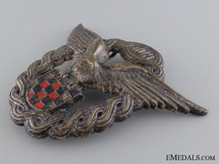 A Rare Second War Croatian Pilot’s Badge; First Model