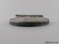 India General Service Medal To The 25Th Punjabis