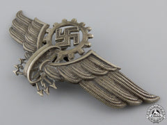 A Visor Cap Badge For Electric Streetcar Operator