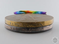 A First War Medal Group To Lieutenant Cowan; North'd Fus