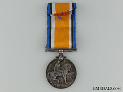 British War Medal To Native Canadian; British Columbia Regiment