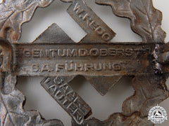 A Silver Grade Sa Sports Badge By W.redo