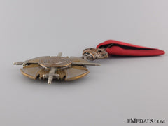 A Serbian Military Order Of Kara-George; Silver Grade