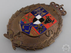 A Romanian Sports Badge With Miniature