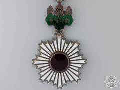 A Japanese Order Of The Rising Sun; Fourth Class