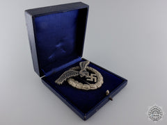 A Cased Luftwaffe Pilot's Badge By Assmann