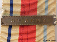 A Second War Africa Star; 8Th Army Bar