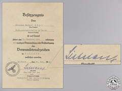 Three Kriegsmarine Award Documents