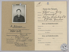 A Youth Book Signed By Baldur Von Schirach 1935