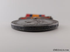 A Queen's South Africa Medal To A French Canadian; Can.m.r.