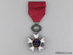 A Belgian Order Of The Crown; Knight With Swords