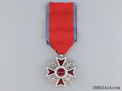 Romanian Order Of The Crown; Knight's Cross With Swords Type I