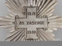 A Rare & Early Croatian Order Of Merit; Christians Grand Cross