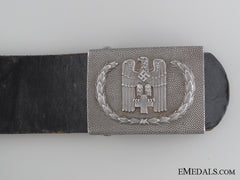 Red Cross Enlisted Belt With Buckle