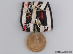 A 1870-1871 German War Merit Medal With Four Clasps
